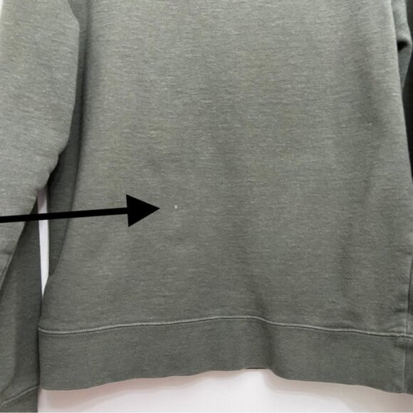 Marmot hoodie sweatshirt green cotton blend graphic long sleeves unisex Small - Picture 7 of 8